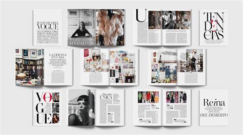 vogue page layout.